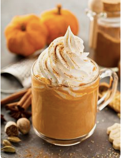 Recipe: spiced pumpkin latte