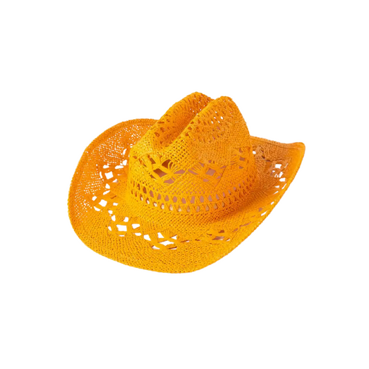 Orange Cowboy Hat