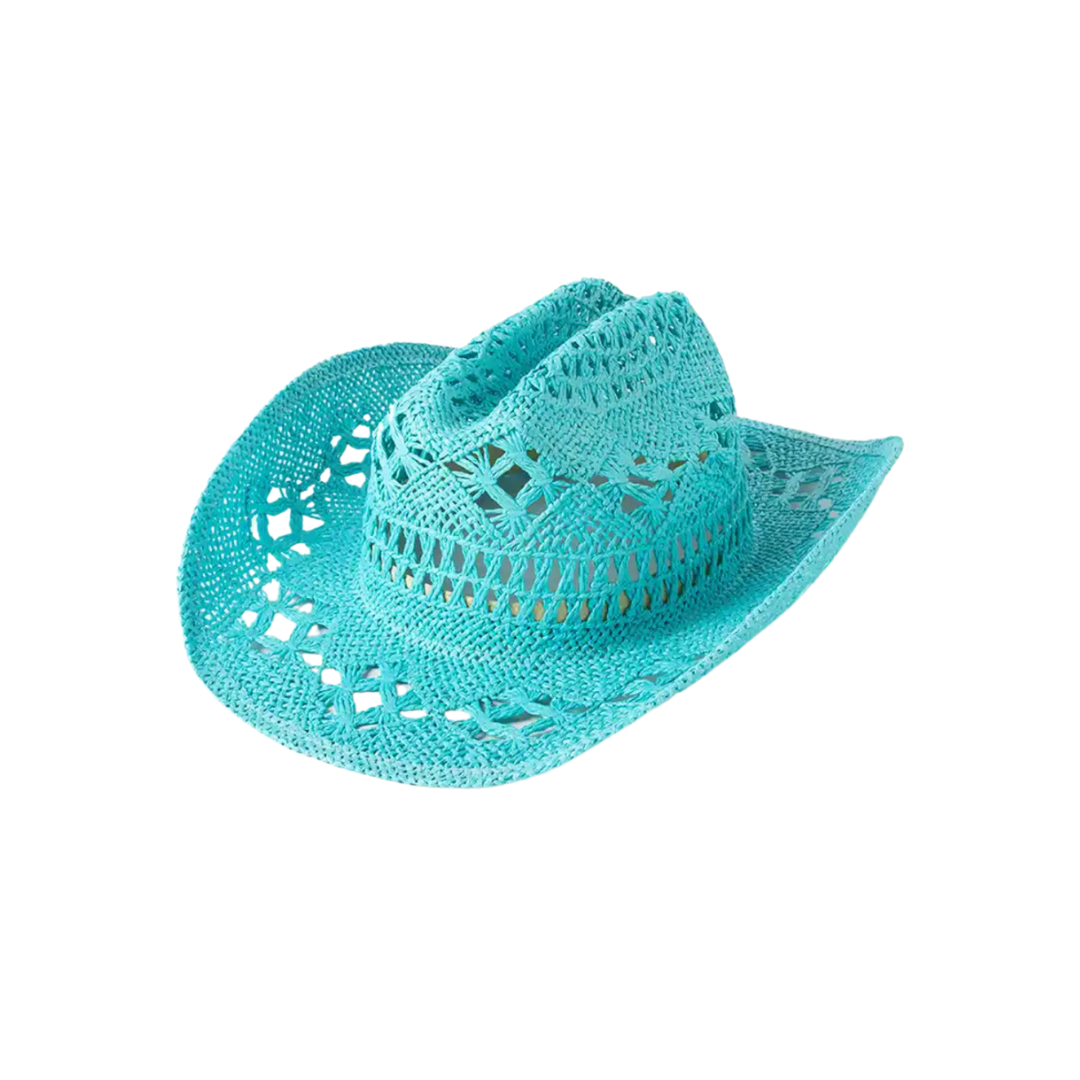 Turqoise Cowboy Hat