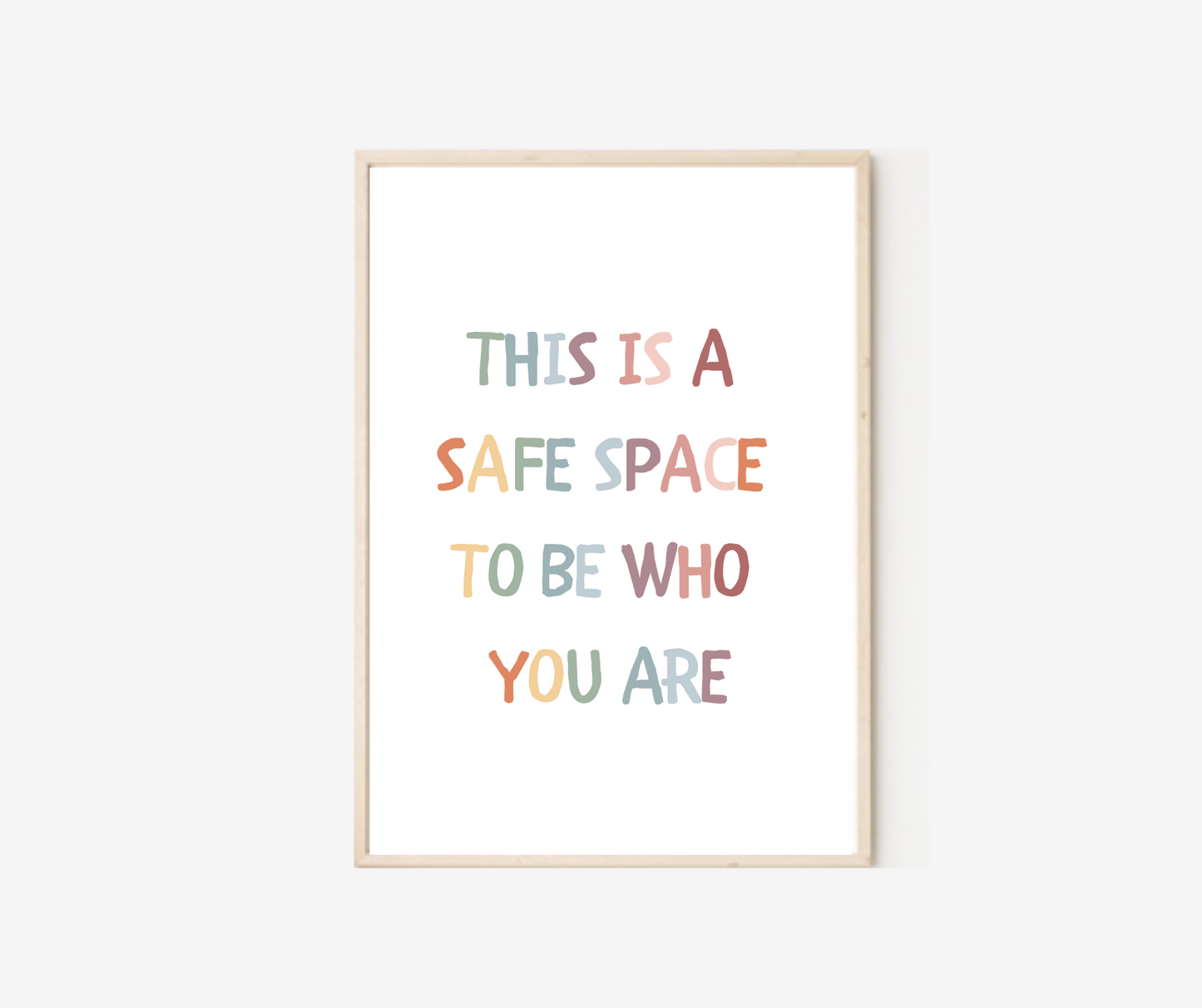 This Is A Safe Space Poster