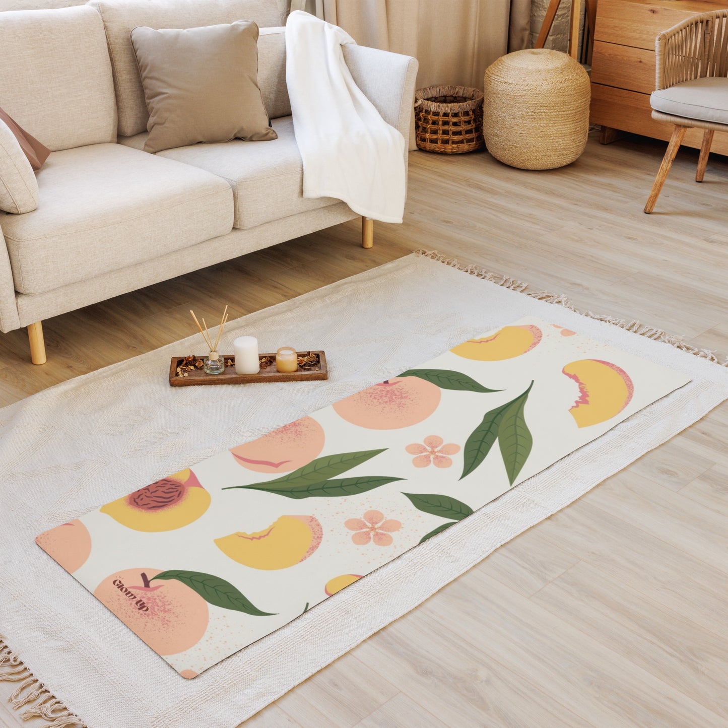 PEACHES YOGA MAT