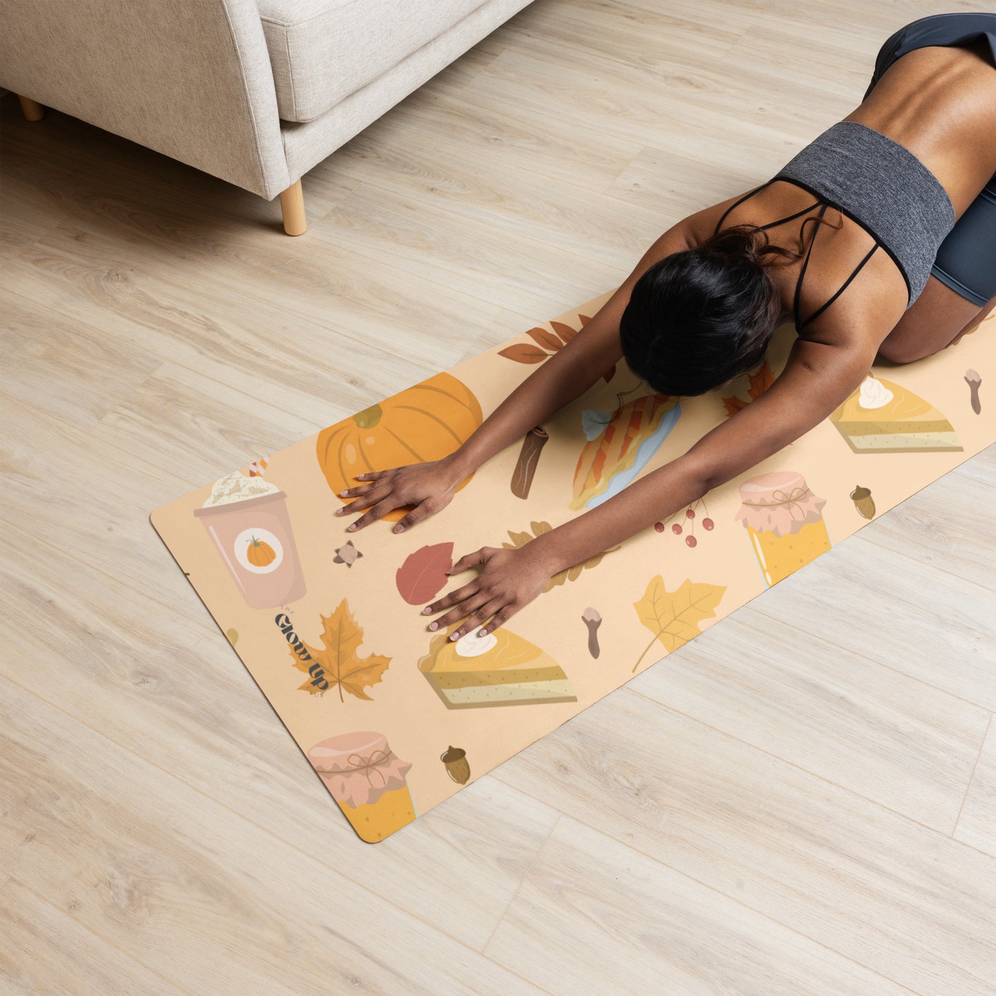 PUMPKIN YOGA MAT